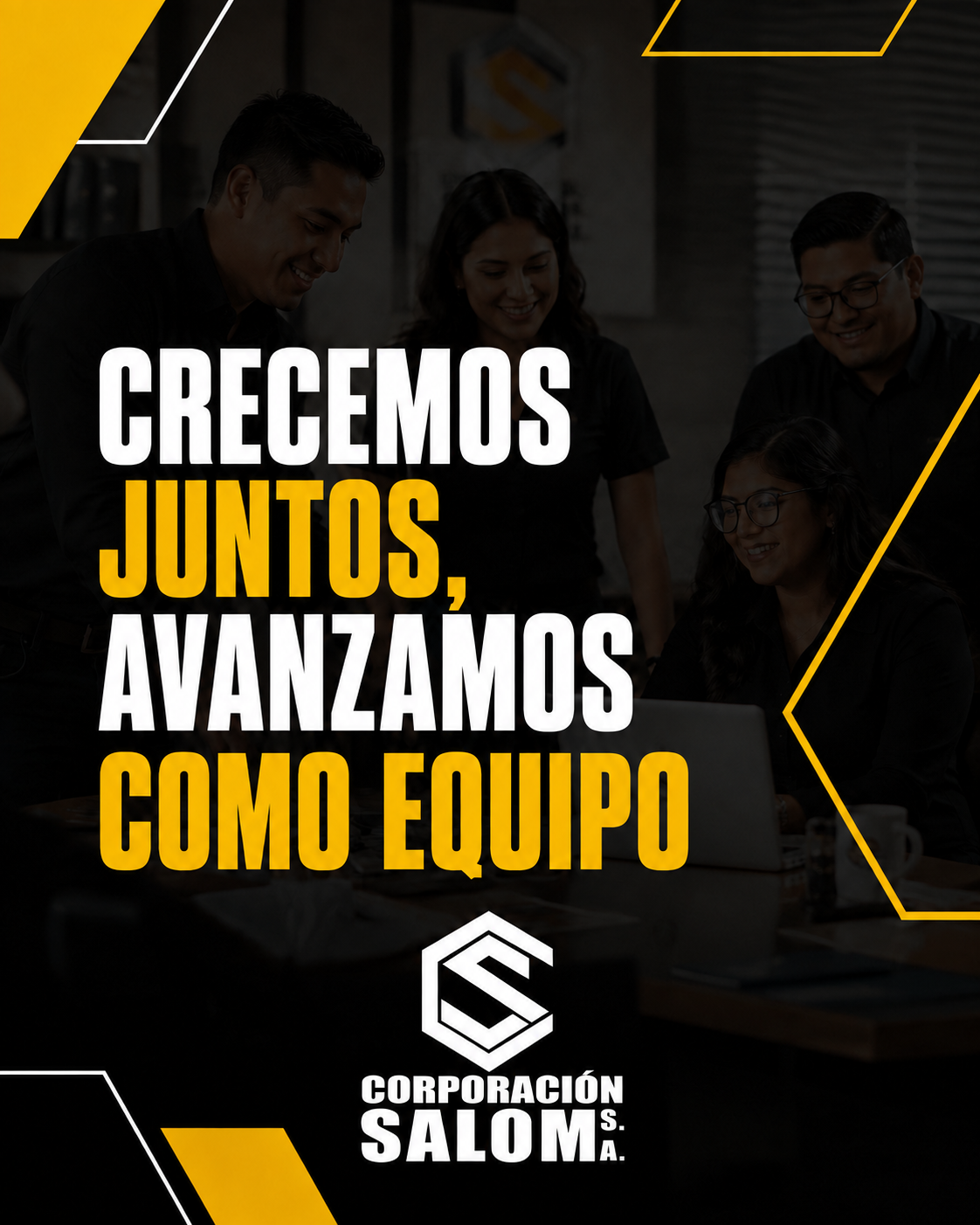 Crecemos juntos, avanzamos como equipo